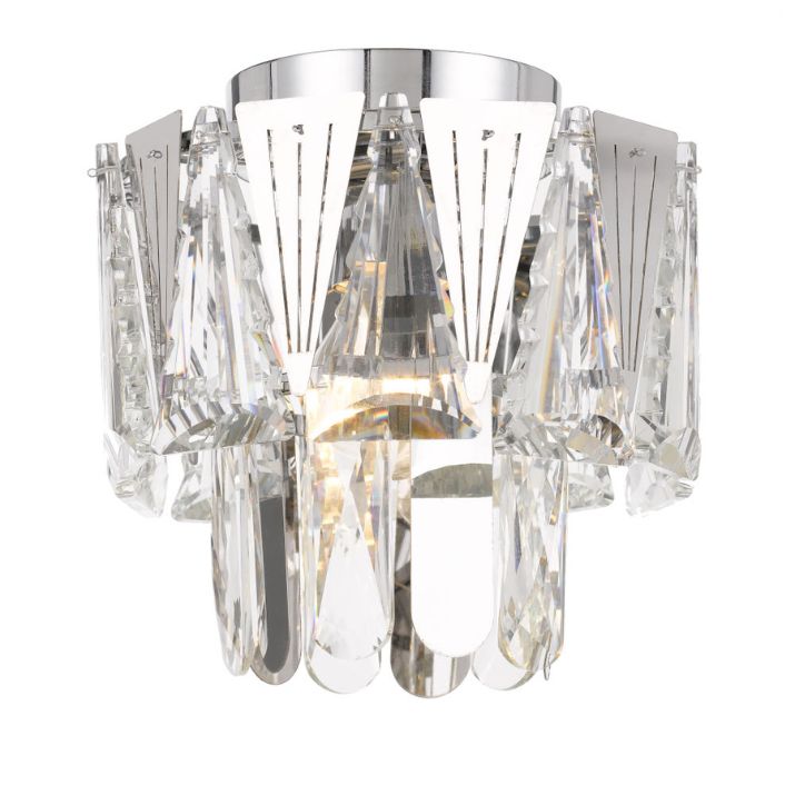 VALERIE Batten Fix Ceiling Light - Chrome