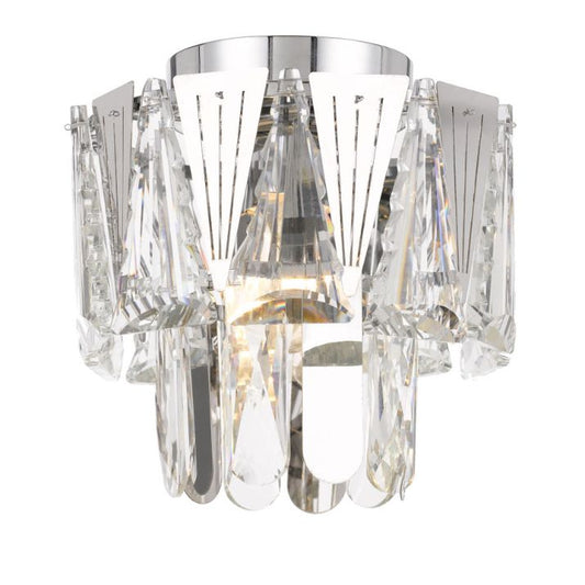 VALERIE Batten Fix Ceiling Light - Chrome