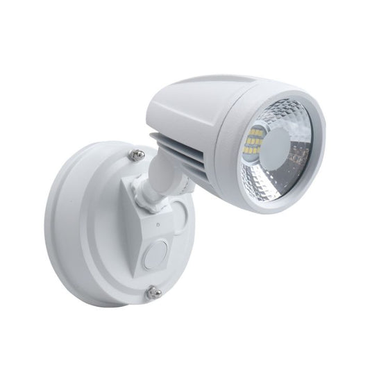 ILLUME Single Exterior LED Spot Light - White