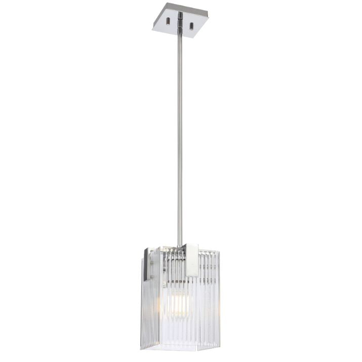 PELION 1 LED Pendant Light - Chrome