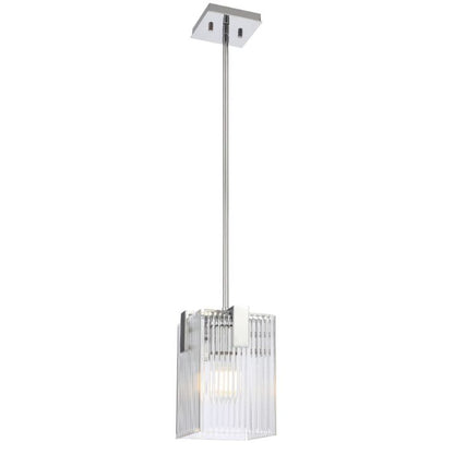 PELION 1 LED Pendant Light - Chrome