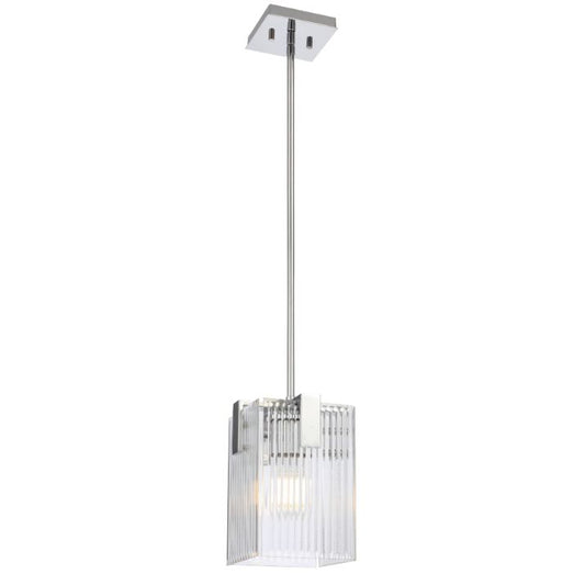 PELION 1 LED Pendant Light - Chrome