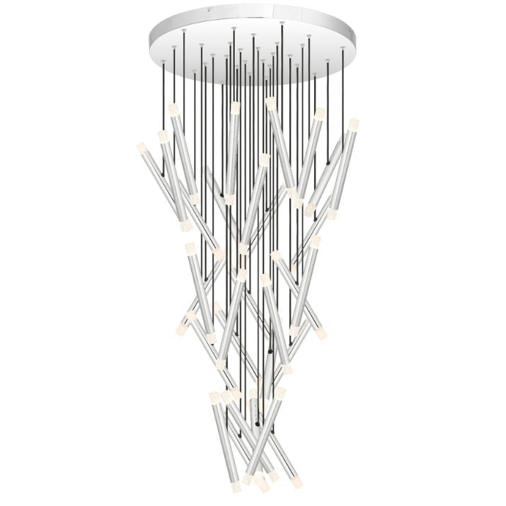MILAZO 60CM LED Light Pendant - Chrome