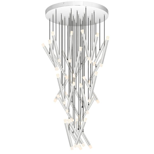 MILAZO 60CM LED Light Pendant - Chrome