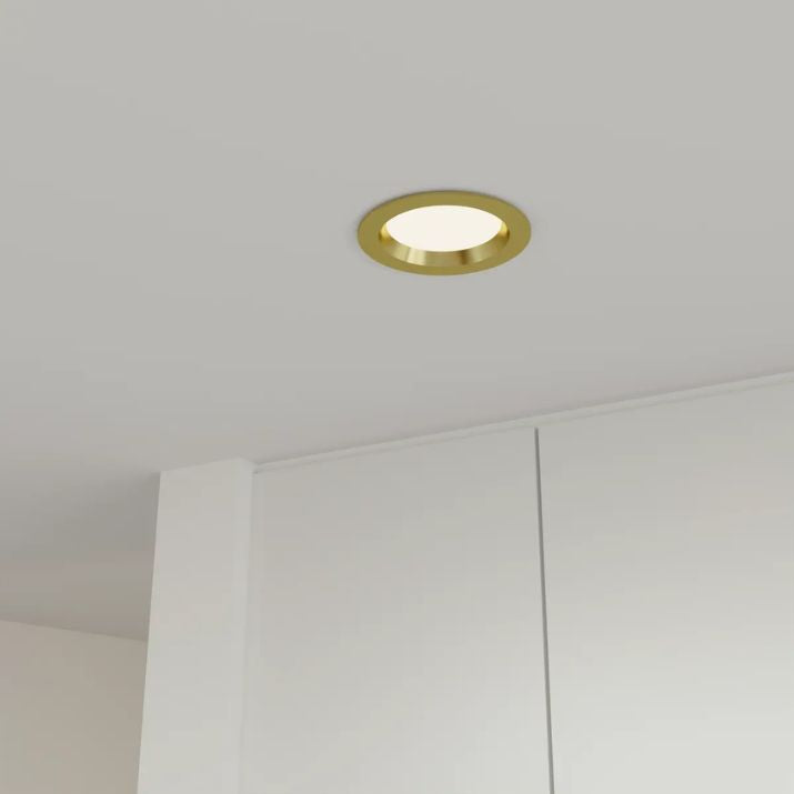 Calibo Changeable Face Plate for Zazu and Lory Recessed LED Downlight - Brass