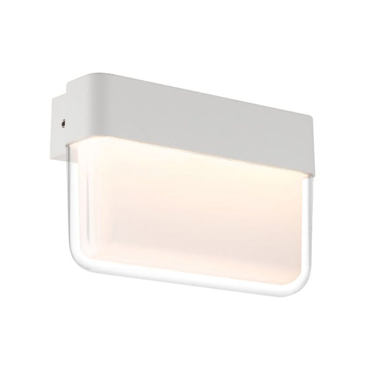 FADRO 18CM Exterior LED Wall Light - White