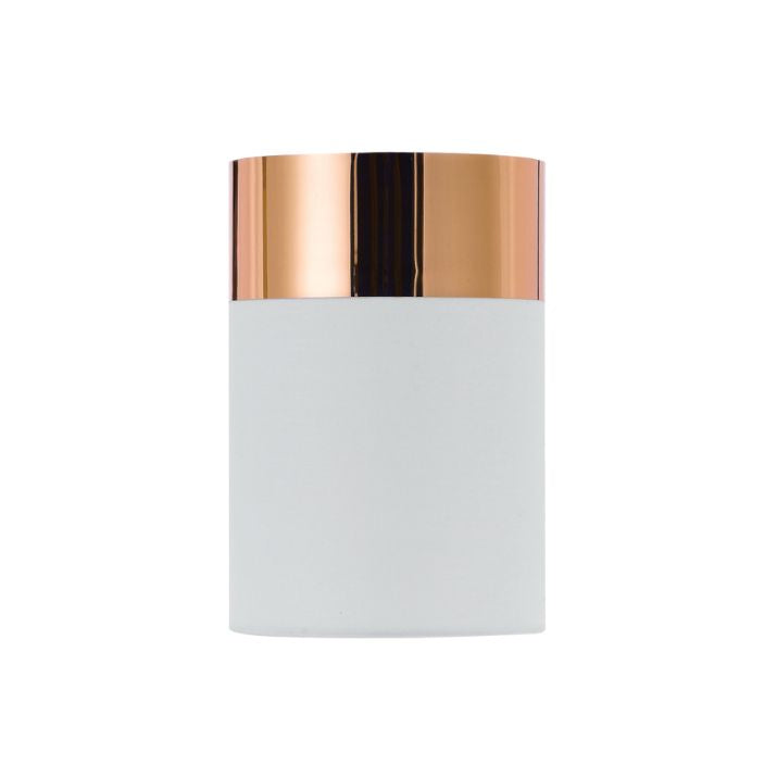 AKIRA Batten Fix Ceiling Light - White / Copper
