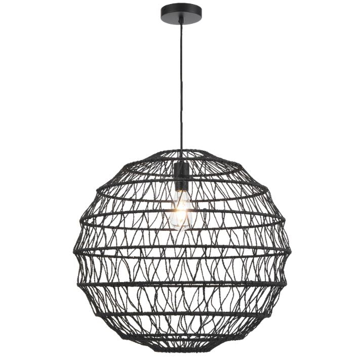 IVALO 60CM Pendant Light Large - Black