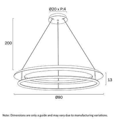 Ariva 80 Pendant Light