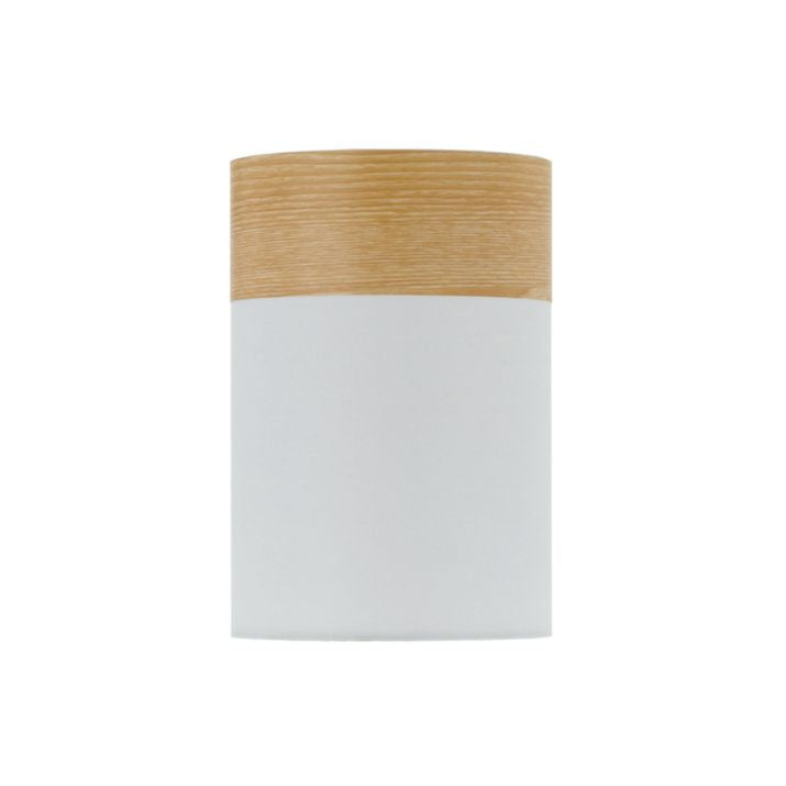 AKIRA Batten Fix Ceiling Light - White / Oak