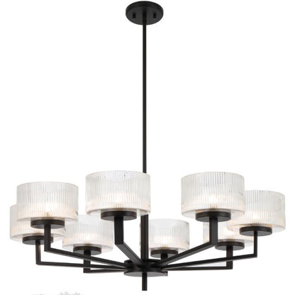 Moreno 8 Pendant Light - Black
