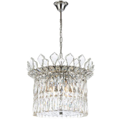 Virell 6 Light Pendant - Chrome