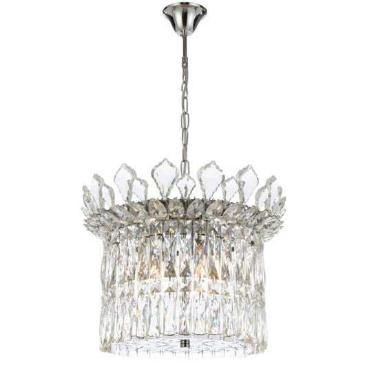 Virell 6 Light Pendant - Chrome