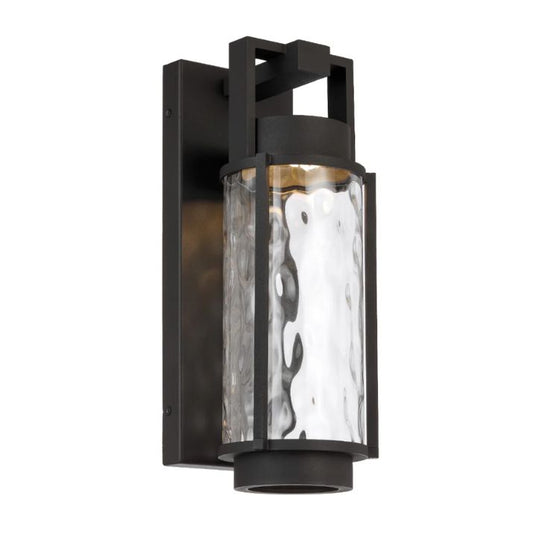 Vexor 43 Exterior Wall Light - Black