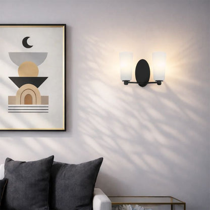 Brevan 2 Light Wall Bracket - Black
