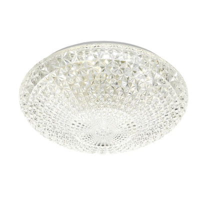 LILAC 40CM 32W 3CCT LED Oyster Dimmable Ceiling Light - White