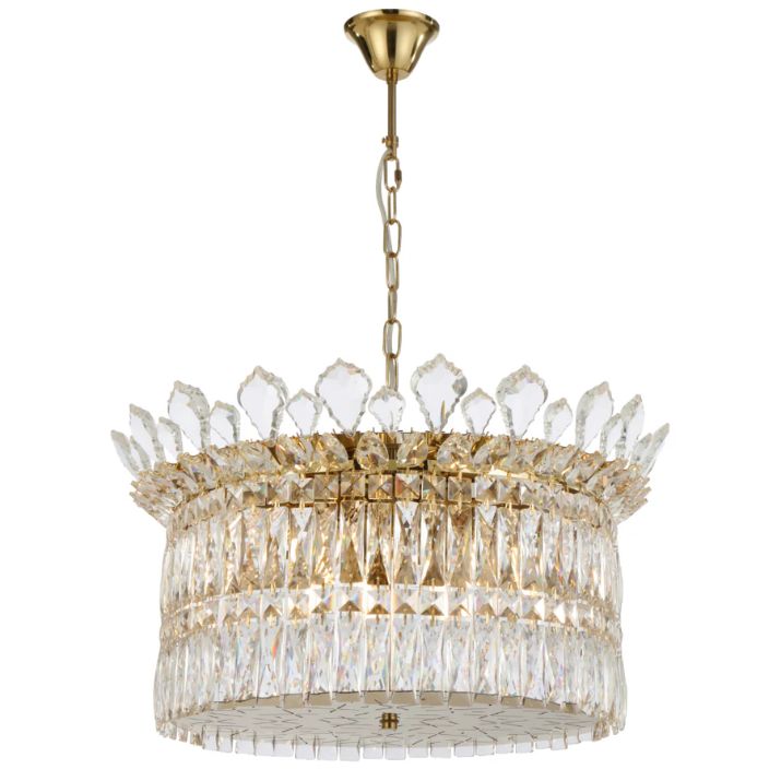 Virell 9 Light Pendant - Gold