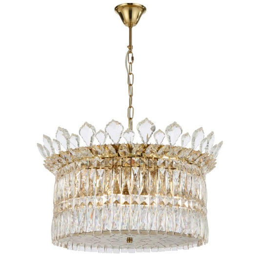 Virell 9 Light Pendant - Chrome