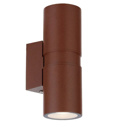 SARNEL Up-Down Exterior Wall Light - Corten