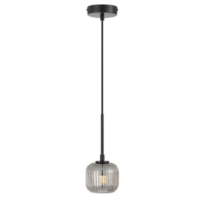 BOBO 1 Pendant Light - Black / Smoke