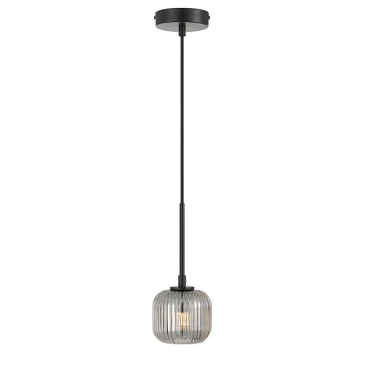 BOBO 1 Pendant Light - Black / Smoke
