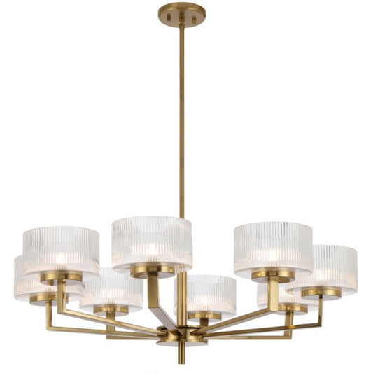 Moreno 8 Pendant Light - Antique Gold