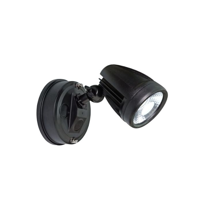 ILLUME Single Exterior LED Spotlight - Black