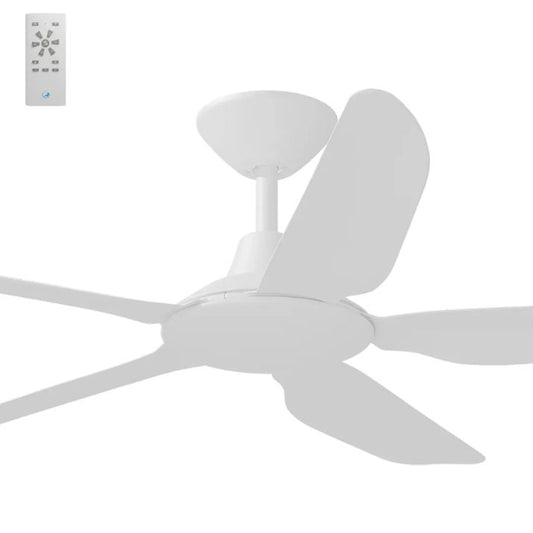 Calibo Storm 52" (1320mm) 5 Blade Indoor/Outdoor DC Ceiling Fan and Remote - White