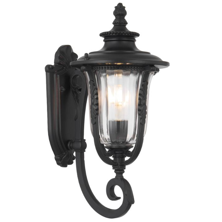 RAMIRO 20CM Exterior Wall Light Small - Black