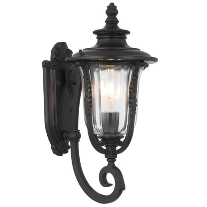 RAMIRO 20CM Exterior Wall Light Small - Black