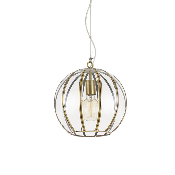 MEDINA 30CM Pendant Light - Atique Brass