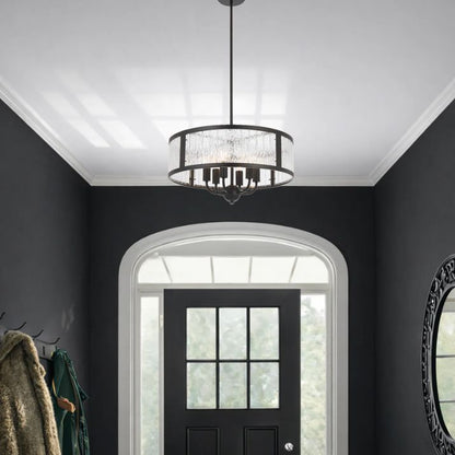 Noral 6 Light Pendant - Black