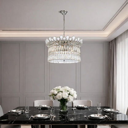 Virell 9 Light Pendant - Chrome
