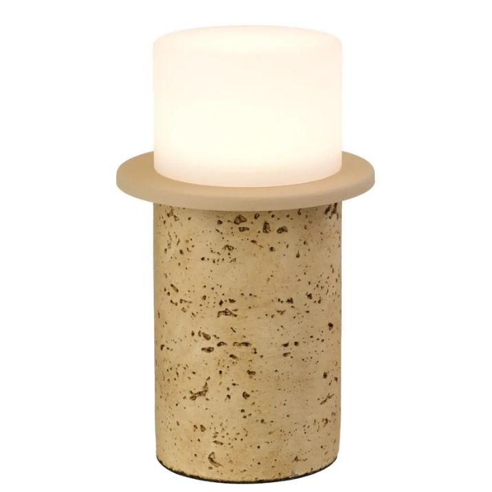 KOLISA LED Table Lamp -  Beige