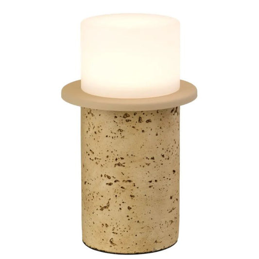 KOLISA LED Table Lamp -  Beige