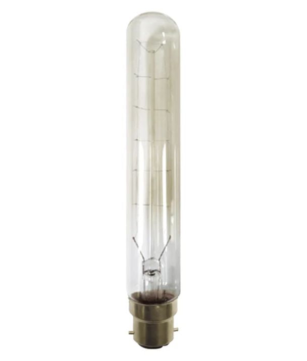 T9 Carbon Filament Globes - Socket: B22; Length: 295mm