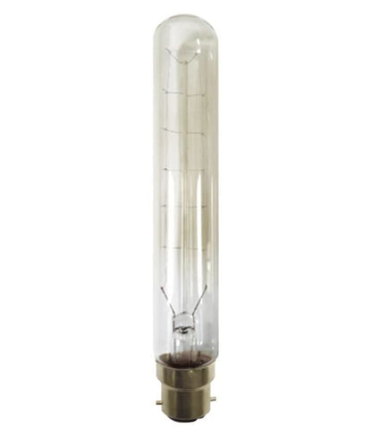 T9 Carbon Filament Globes - Socket: B22; Length: 295mm