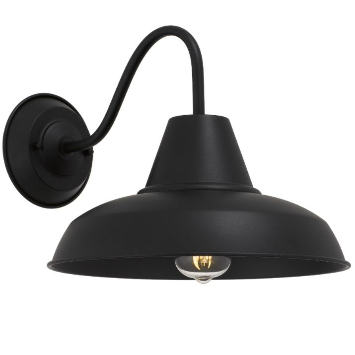 GORDON Exterior Wall Light - Black