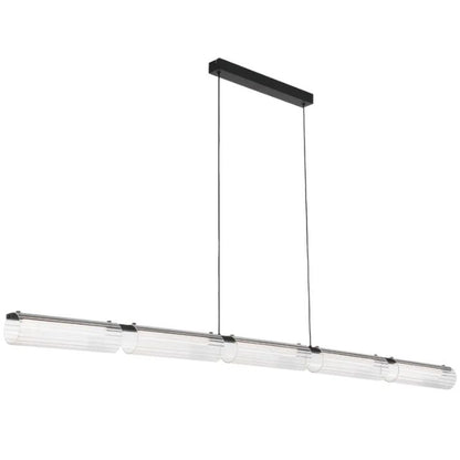 VOLUTO Linear Pendant Light - Black