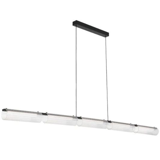 VOLUTO Linear Pendant Light - Black