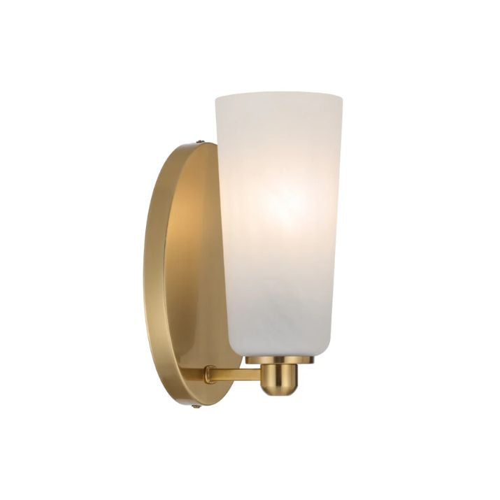 Brevan 1 Light Wall Bracket - Antique Gold