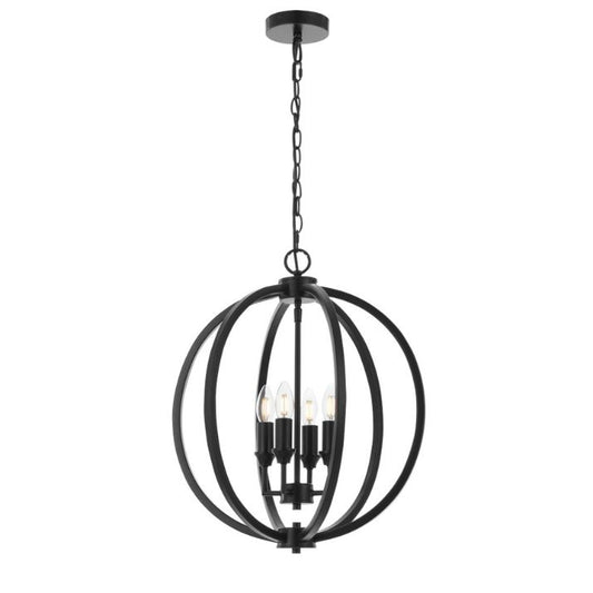 KENDALL 4 Pendant Light - Black
