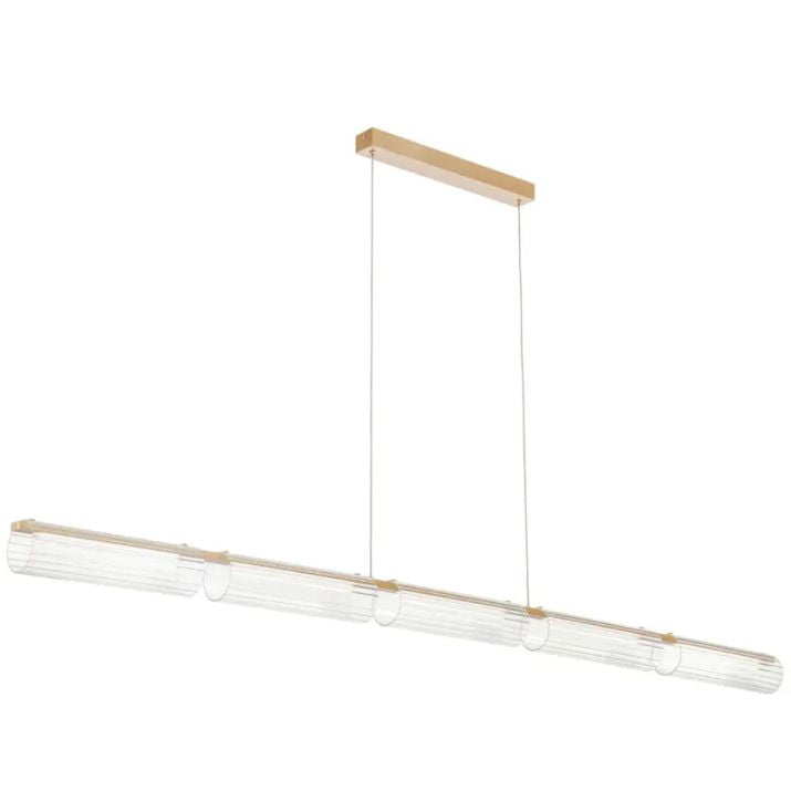 VOLUTO Linear Pendant Light - Gold