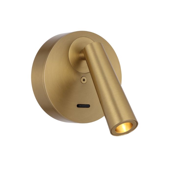 LODAN LED Wall Light - Brass