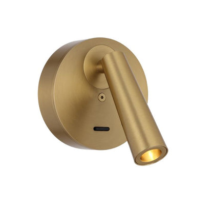 LODAN LED Wall Light - Brass