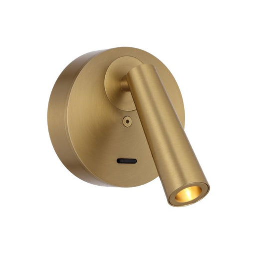 LODAN LED Wall Light - Brass