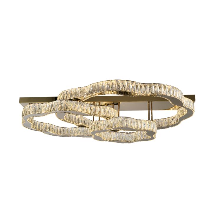 JURA 3 Ring CTC Ceiling Light - Gold