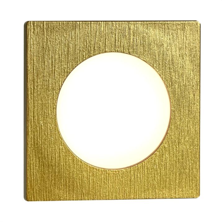MAREN Square 3CCT LED Stair Wall Light Multi Colour - Gold