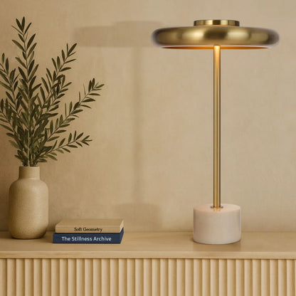 Sisby Table Lamps -  Brass Matt