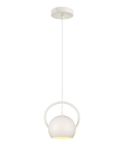 BELLA: Interior Small Dome Shape Pendant Light - Matte White